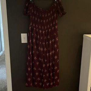 Xhileration smock midi dress